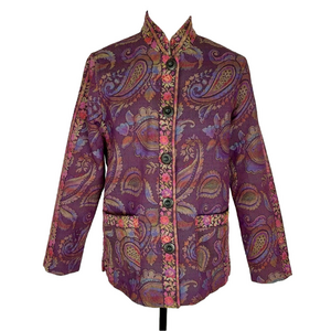 Koret floral paisley jacquard blazer